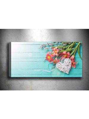 Tablocenter Çiçek Kanvas Tablo 30 x 90 cm