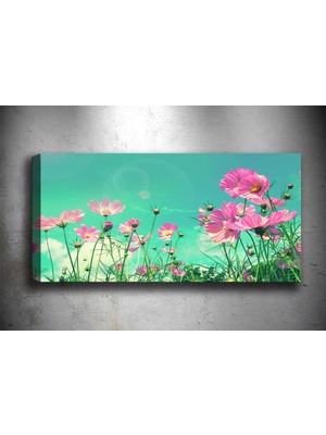 Tablocenter Çiçek Kanvas Tablo 30 x 90 cm
