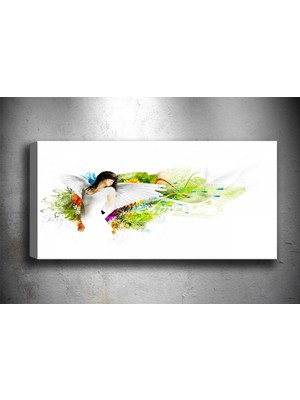 Tablocenter Dekoratif Kanvas Tablo 30 x 90 cm