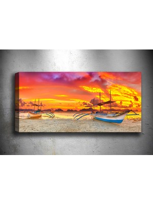 Tablocenter Manzara Kanvas Tablo 30 x 90 cm