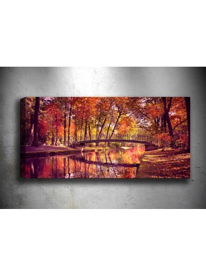 Tablocenter Manzara Kanvas Tablo 30 x 90 cm