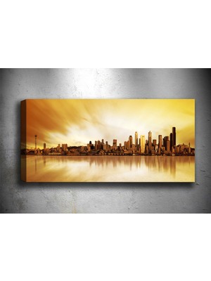 Tablocenter Manzara Kanvas Tablo 30 x 90 cm