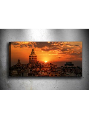 Tablocenter Manzara Kanvas Tablo 30 x 90 cm