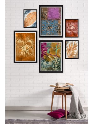 Tablo Center 6 Parçalı Çerçeveli Tablo Set