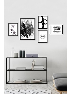 Tablo Center 5 Parçalı Çerçeveli Tablo Set
