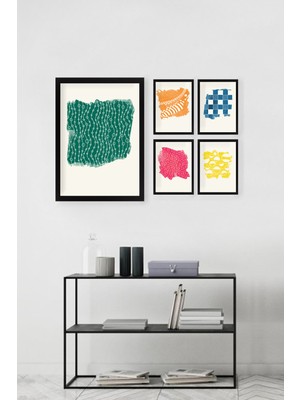 Tablo Center 5 Parçalı Çerçeveli Tablo Set