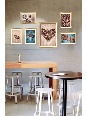 Tablo Center 6 Parçalı Çerçeveli Tablo Set