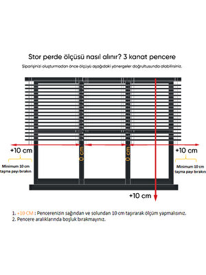 Brillant Çift Mekanizmalı Tül Stor Perde MT1084 120 x 200 cm