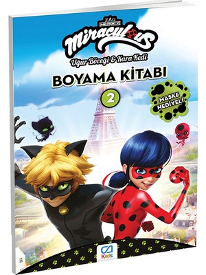 Miraculous Uğur Böceği & Kara Kedi Boyama Kitabı 2