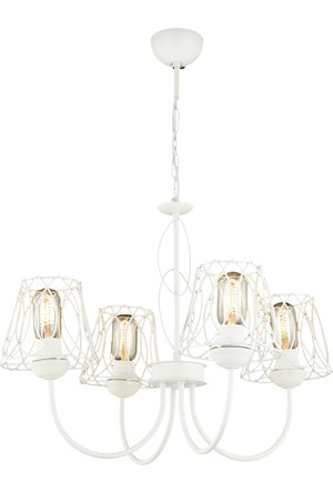 Nisa Luce Elexus Power Led Modern Beyaz Sarkit Avize