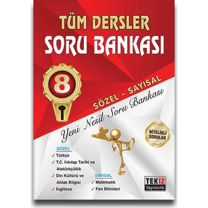Tekiz 8. Sınıf Tüm Dersler Soru Bankası