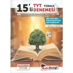 Kafa Dengi Yayınları TYT Türkçe 15 Deneme