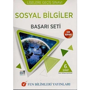 Fen Bilimleri Yayınları 6.Sınıf Sosyal Bilgiler LGS  Başarı Seti