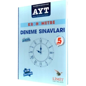 Limit Yayınları Kronometre AYT Deneme Sınavları