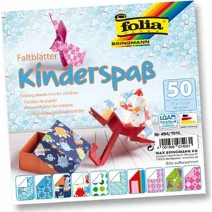 Origami Katlanir Kağit Children 15x15 cm 50 Yaprak