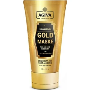 Soyulabilir Gold Maske