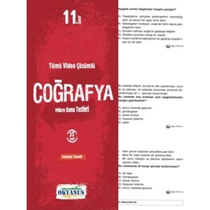 Okyanus Yayınları 11. Sınıf Coğrafya Yaprak Test