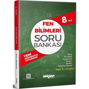 Ankara Yayıncılık 8.Sınıf  Fen Bilimleri Soru Bankası