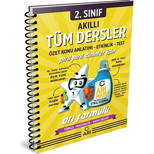 Arı Yayıncılık 2.Sınıf Tüm Dersler Akıllı Defter