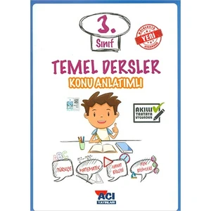 Açı Yayınları 3. Sınıf Temel Dersler Konu Anlatımlı