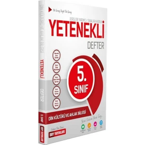 Ddy Yayınları Ddy 5. Sınıf Din Kültürü Ve Ahlak Bilgisi Yetenekli Defter