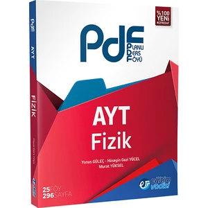 Eğitim Vadisi Yayınları AYT Fizik Planlı Ders Föyü ( PDF)