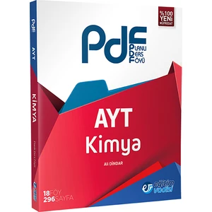 Eğitim Vadisi Yayınları AYT Kimya Planlı Ders Föyü ( PDF)