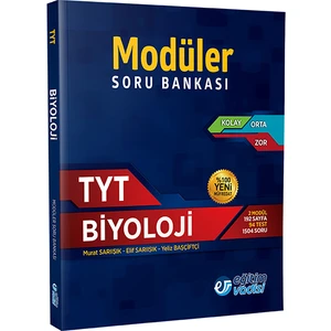 Eğitim Vadisi Yayınları TYT Biyoloji Modüler Soru Bankası