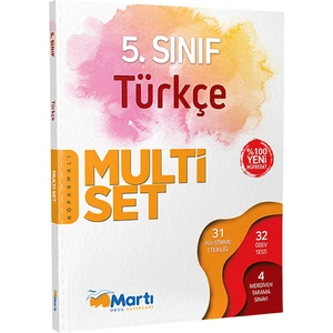 Martı Okul 5. Sınıf Türkçe Multi Set Yaprak Test