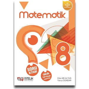 Nitelik Yayınları 8. Sınıf Matematik Soru Kitabı
