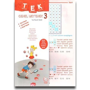 Palme Yayıncılık 3. Sınıf Tek Genel Yetenek Tüm Dersler Yaprak Test