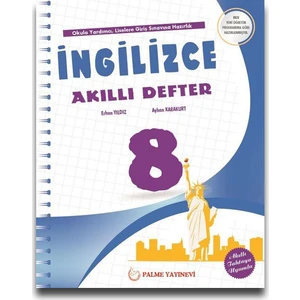 Palme Yayıncılık 8. Sınıf İngilizce Akıllı Defter