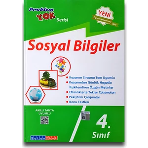 Salan Yayınları 4.Sınıf Sosyal Bilgiler Problem Yok