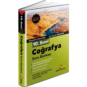 Aydın Yayınları 10. Sınıf Coğrafya Soru Bankası