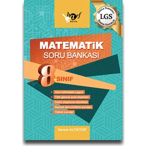 Harf 8. Sınıf Matematik Soru Bankası