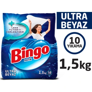Ultra Beyaz Toz Çamaşır Deterjanı 1,5 Kg