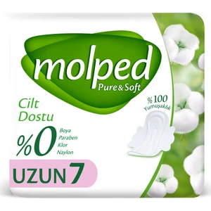 Pure&Soft Hijyenik Ped Uzun 7 Adet
