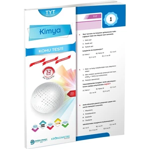 Doğru Orantı Yayınları TYT Kimya Konu Testi
