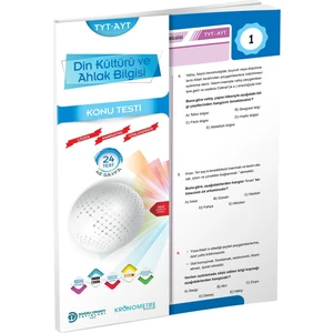 Doğru Orantı Yayınları TYT-AYT Din Kültürü Ve Ahlak Bilgisi Konu Testi