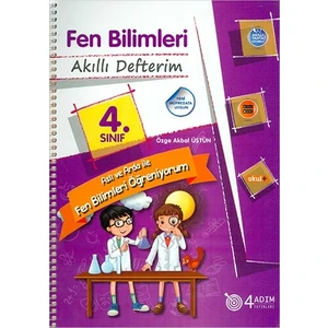 4 Adım Yayınları 4 Adım 4. Sınıf Fen Bilimleri Akıllı Defterim