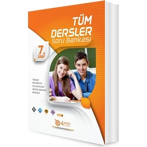 4 Adım Yayınları 4 Adım 7. Sınıf Tüm Dersler Soru Bankası