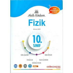 Kronometre Yayınları 10. Sınıf Fizik Akıllı Kitabım