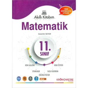 Kronometre Yayınları 11. Sınıf Matematik Akıllı Kitabım