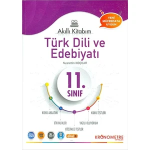 Kronometre Yayınları 11. Sınıf Türk Dili Ve Edebiyatı Akıllı Kitabım