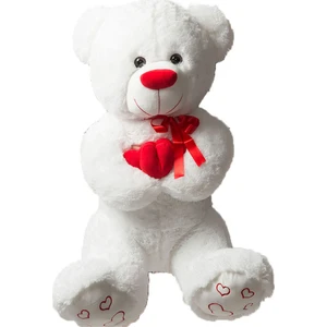 Kalp Tutan Sevimli Dev Peluş Ayıcık 100 cm