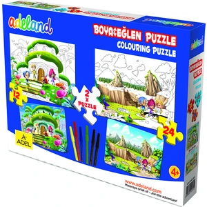 Boya & Eğlen, 12 Ve 24 Parça, Puzzle 2