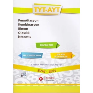 Sonuç Yayınları  TYT  AYT Permütasyon Kombinasyon Binom Olasılık İstatistik