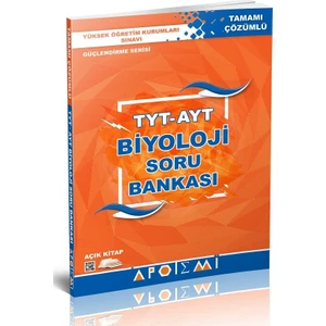 Apotemi Yayınları  TYT AYT Biyoloji Tamamı Çözümlü Soru Bankası
