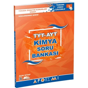 Apotemi Yayınları TYT AYT Kimya Soru Bankası