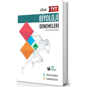Hız ve Renk Yayınları TYT Biyoloji 40 x 6 Denemeleri